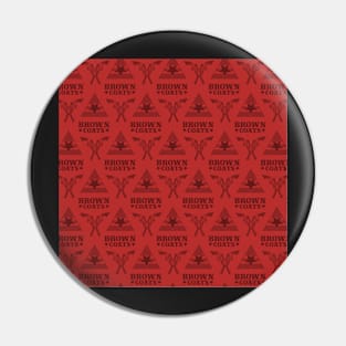 Browncoats forever, Firefly Pattern in Red Pin