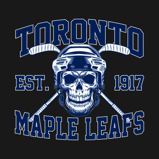 Toronto Maple Leafs Logo Skull! T-Shirt