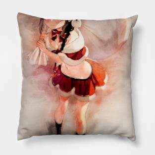 Shigure Anime Watercolor Pillow