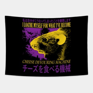 Cheese Devouring Machine Tapestry