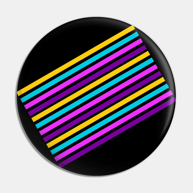 Colored stripes Pin by Elixin