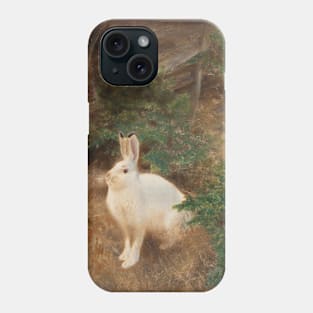 Forest Hare (Skogshare) by Bruno Liljefors Phone Case