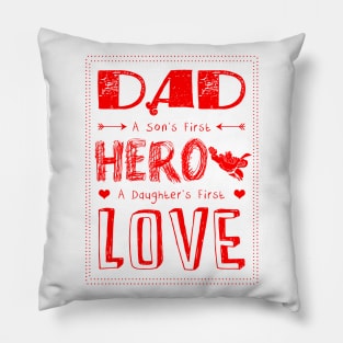Dad Hero Pillow
