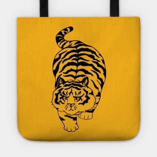 Tubby the Tiger (Black) Tote