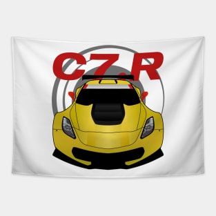 Vette Racecar Tapestry