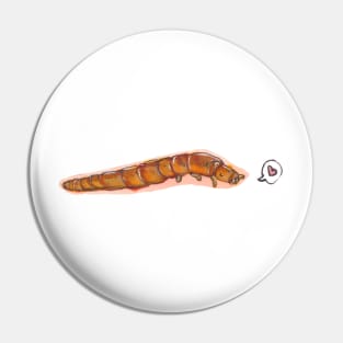 Mealworms Pin