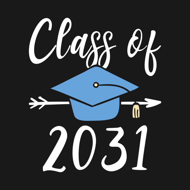 Class Of 2031 Senior Graduation - Class Of 2031 - T-Shirt | TeePublic