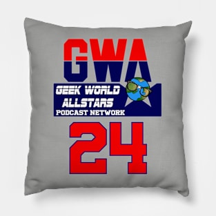 Geek World Allstars - Sports Roster 2024 Double Sided Pillow