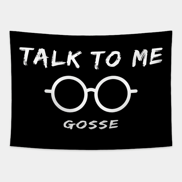 talk to me goose Tapestry by Adel dza