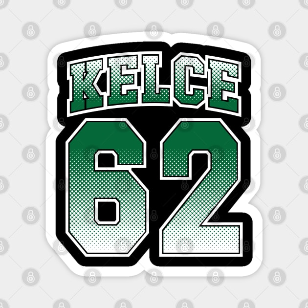 Jason Daniel Kelce Philadelphia v2 Magnet by Emma