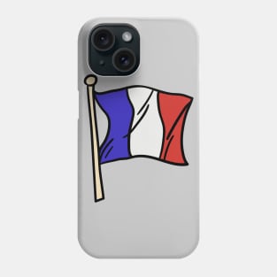 French Flag Illustration Phone Case