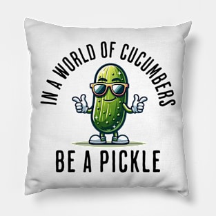 Funny Pickle I Love Pickles Pickle Lover Pillow