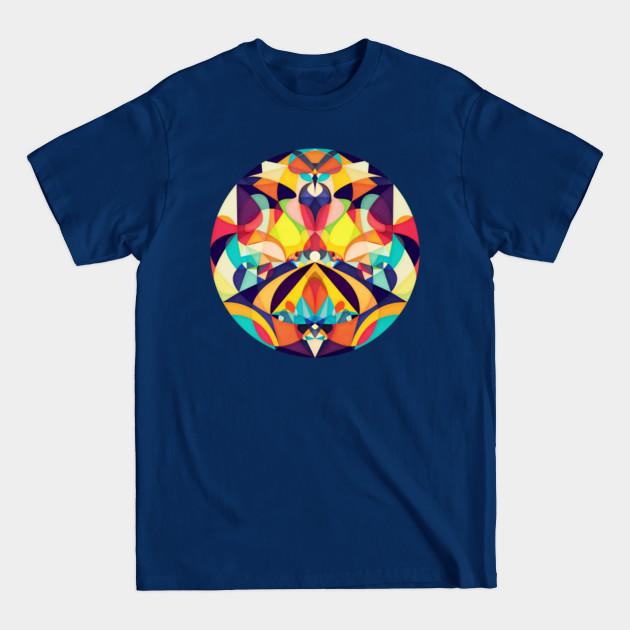 Poetry Geometry - Mandala - T-Shirt Poetry Geometry - Mandala - T-Shirt