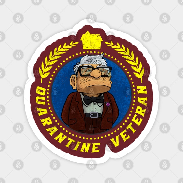 Quarantine Veteran Magnet by peekxel