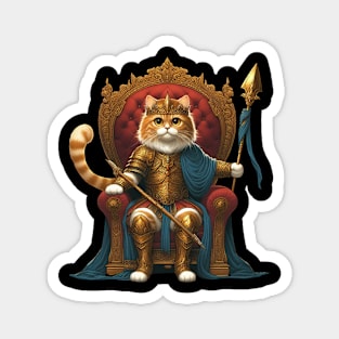The king of cat Magnet