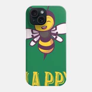 bee happy Phone Case