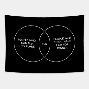 Spoof Movie Venn Diagram Tapestry