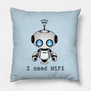 Cute Robot Pillow