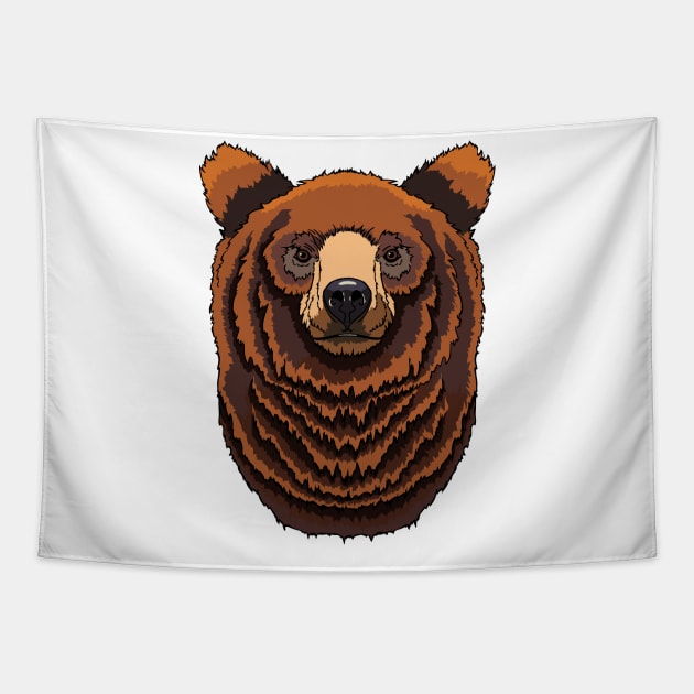 Bear Tapestry by DaKoArt