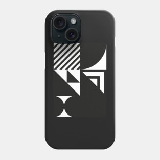 Geometric Bauhaus Pattern Phone Case