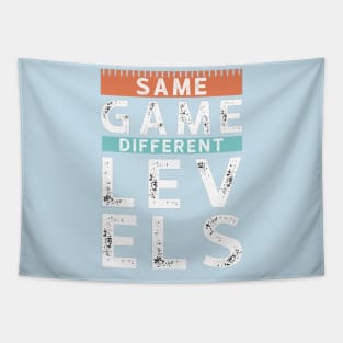 Same game different levels Tapestry