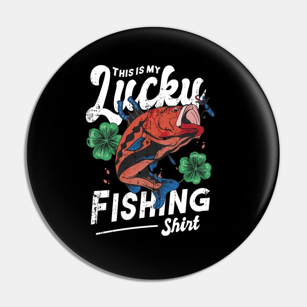 Lucky Catch Charm Pin by Life2LiveDesign