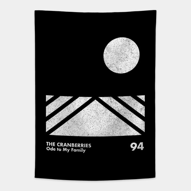 Cranberries / Minimal Graphic Design Tribute Tapestry by saudade