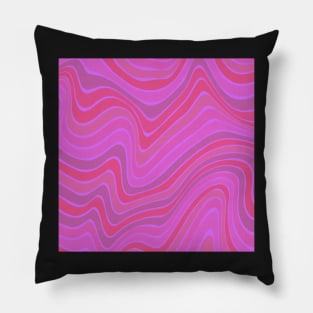 the pink vibe Pillow