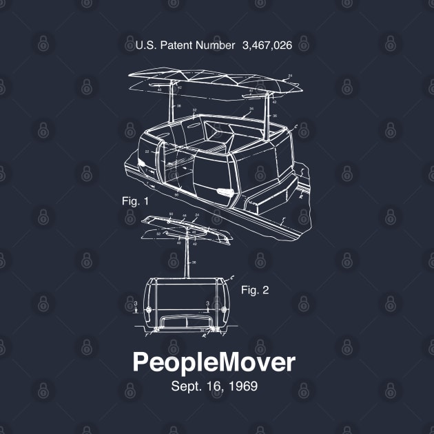 Peoplemover Patent Shirt by retrocot