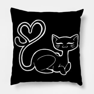 Cat Love Pillow