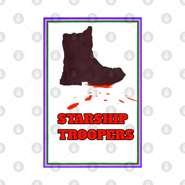 Starship troopers t-shirt by San9 pujan99a