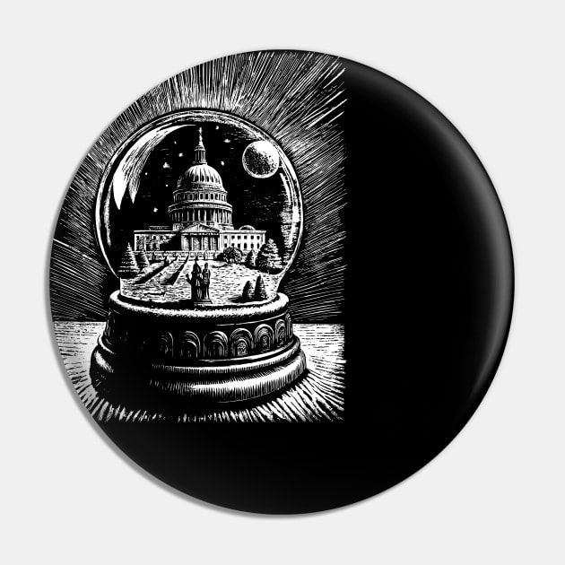 Capitol Washington in a snow globe Pin by Khrystyna27