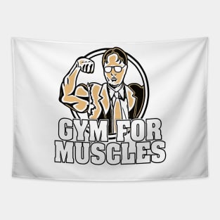 Dwight Schrute Gym for Muscles The Office Tapestry