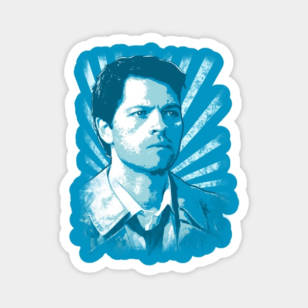 Castiel - Portrait Magnet by Magmata