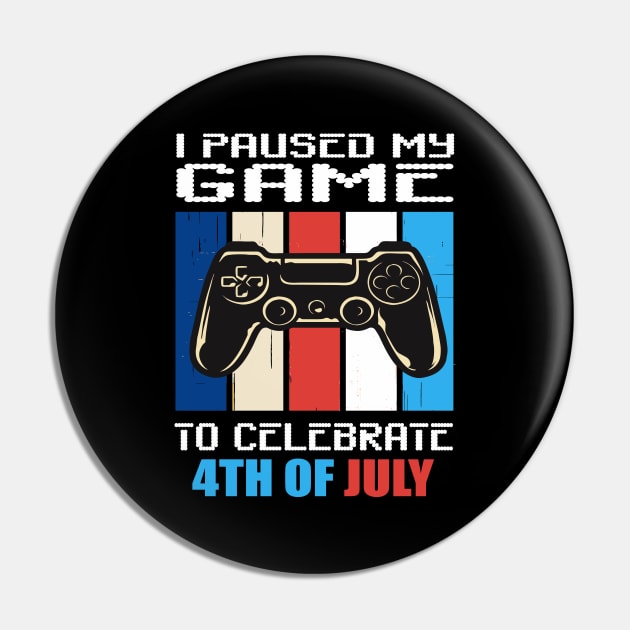 I paused my game to celebrate 4th of July Pin by Prints by Hitz