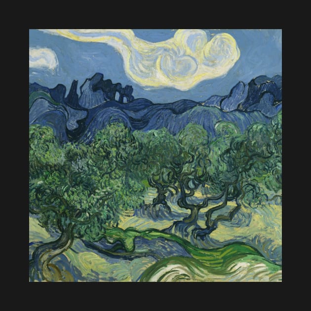 Vincent Van Gogh- Olive Trees by SybaDesign