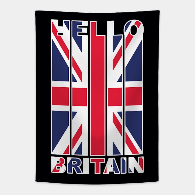 Hello Britain Tapestry by DPattonPD