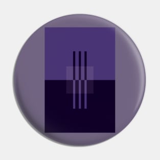 Violet Abstract Minimalist Art Print Pin