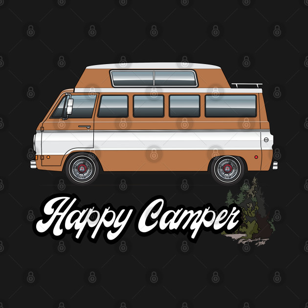 Discover happy camper - Happy Camper - T-Shirt