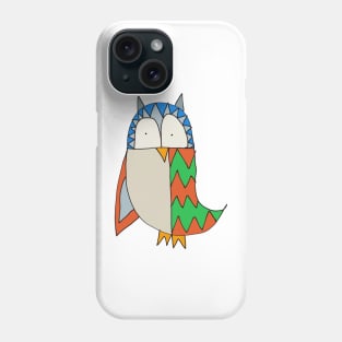 Folk style bird Phone Case