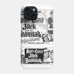 Jack and the Beanstalk 1952 Phone Case