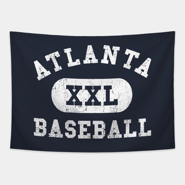 Atlanta Baseball III Tapestry by sportlocalshirts