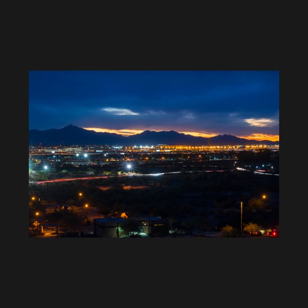 The Sunset from Papago Park Phoenix Arizona AZ by WayneOxfordPh