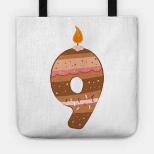 Cake number 9 Tote