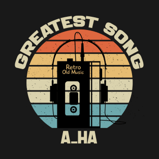 a-ha - retro walkman - style T-Shirt