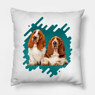 Basset Hound Pillow