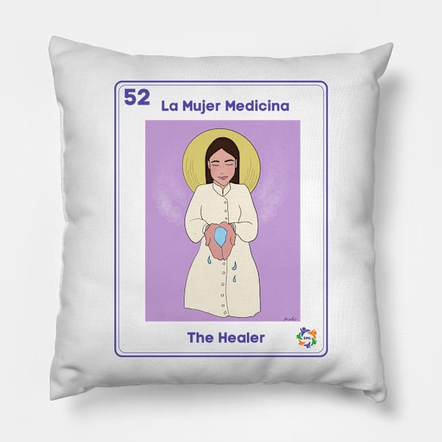 La Mujer Medicina Pillow by Somos Mujeres Latinas 