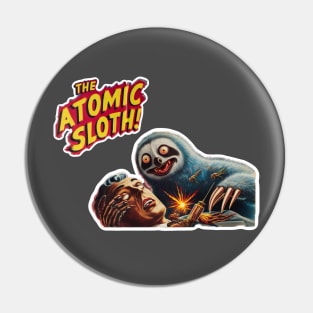 The Atomic Sloth Pin