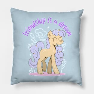 Cute Little Pony Friendship Friends Pillow