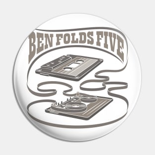 Ben Folds Five Exposed Cassette Pin